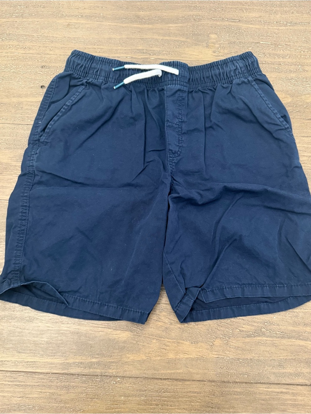 Cat & Jack Navy Blue Elastic Waist Shorts with Drawstring